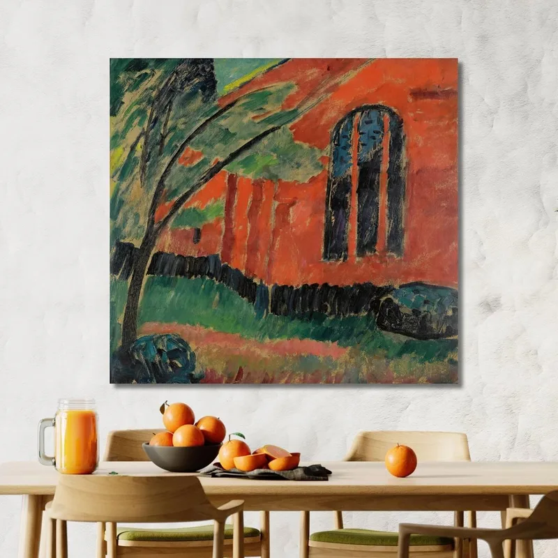 Kirche Im Prerow Church In Prerow Alexej von Jawlensky