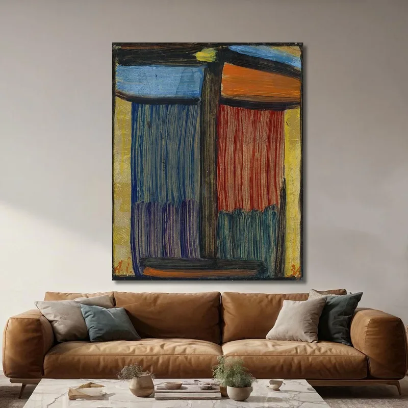 Méditation Sur Fond D'Or Alexej von Jawlensky