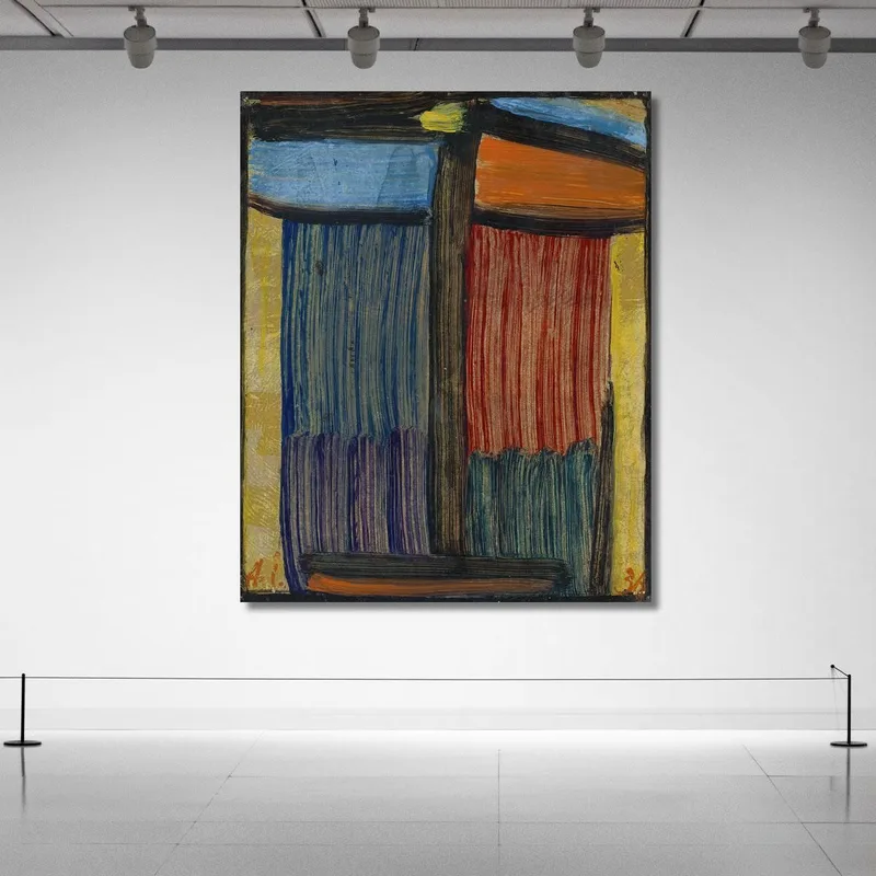 Méditation Sur Fond D'Or Alexej von Jawlensky