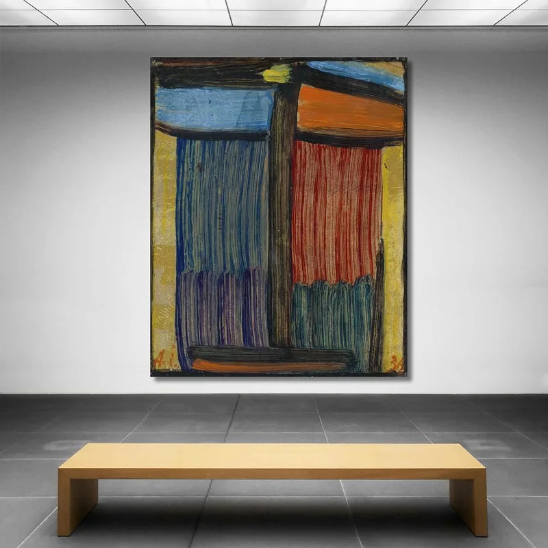 Méditation Sur Fond D'Or Alexej von Jawlensky
