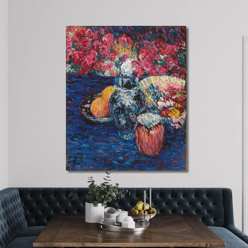 Nature Morte Aux Fleurs Et Fruits Alexej von Jawlensky