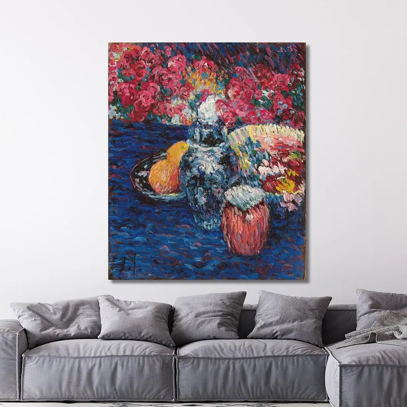 Nature Morte Aux Fleurs Et Fruits Alexej von Jawlensky