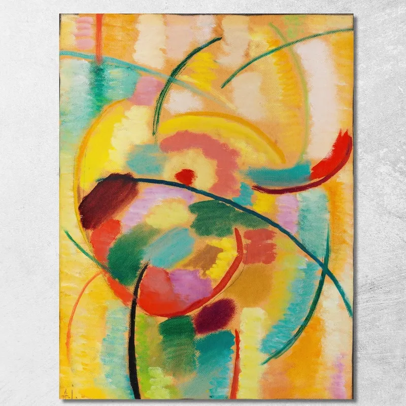 Stillleben Alexej von Jawlensky drucken auf leinwand