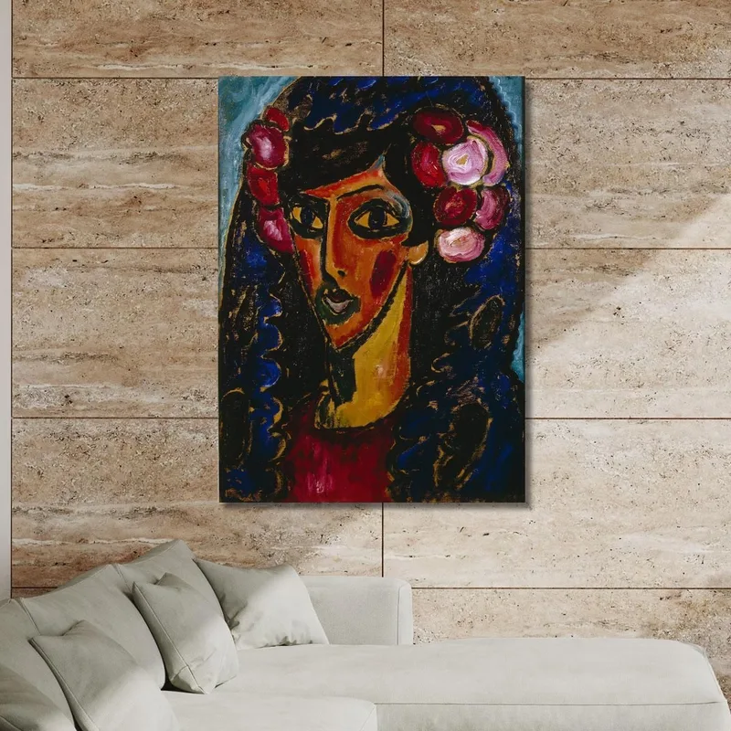 La Mantiglia Blu Alexej von Jawlensky