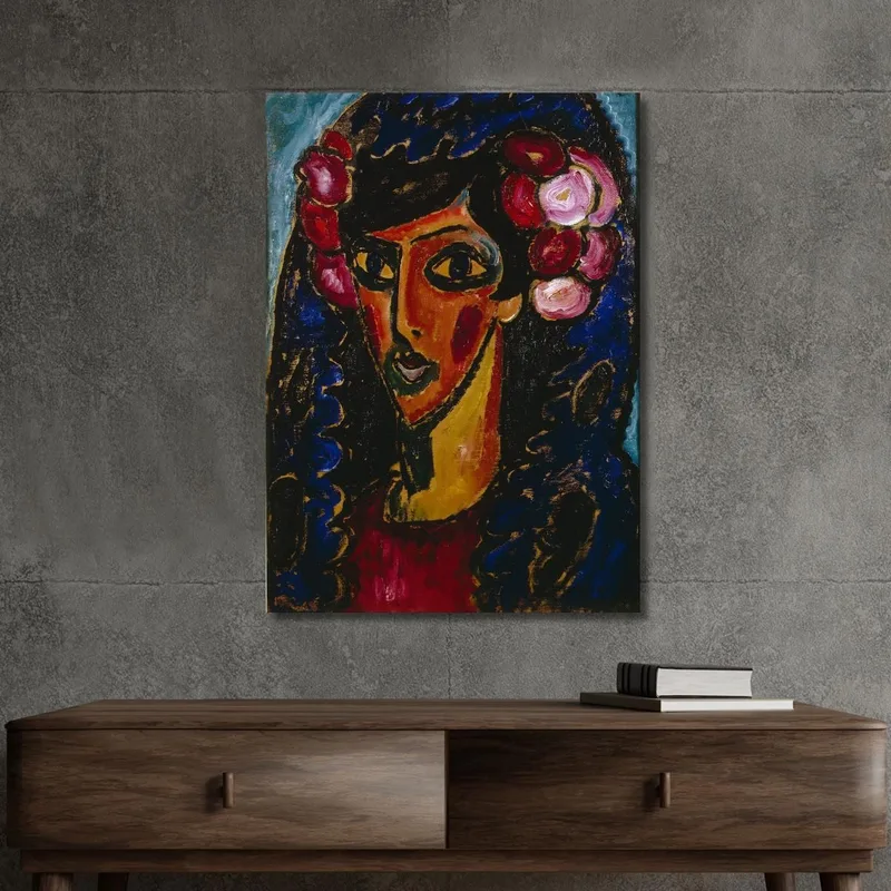 La Mantiglia Blu Alexej von Jawlensky