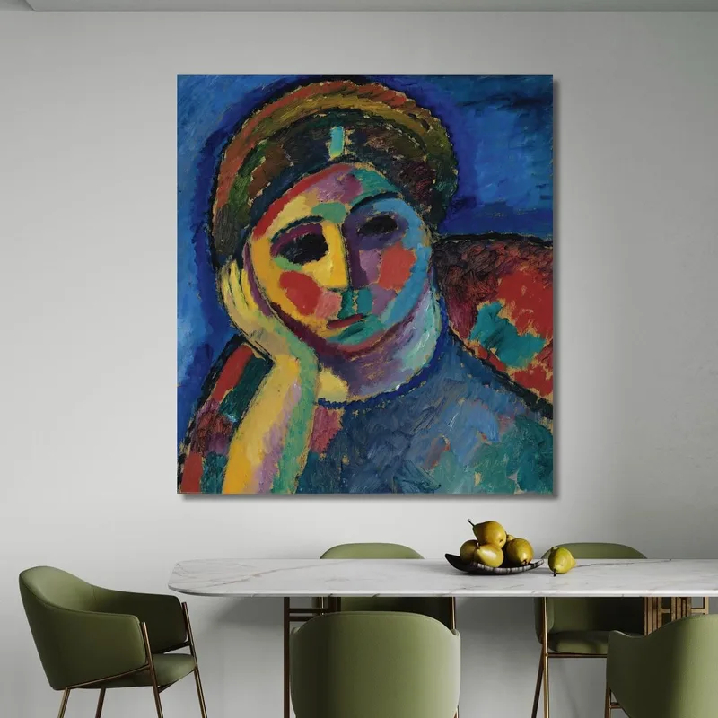 La Femme Qui Pense Alexej von Jawlensky
