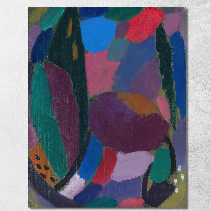 Variante 2 Alexej von Jawlensky drucken auf leinwand