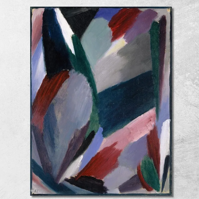 Variation Harter Winter Alexej von Jawlensky drucken auf leinwand
