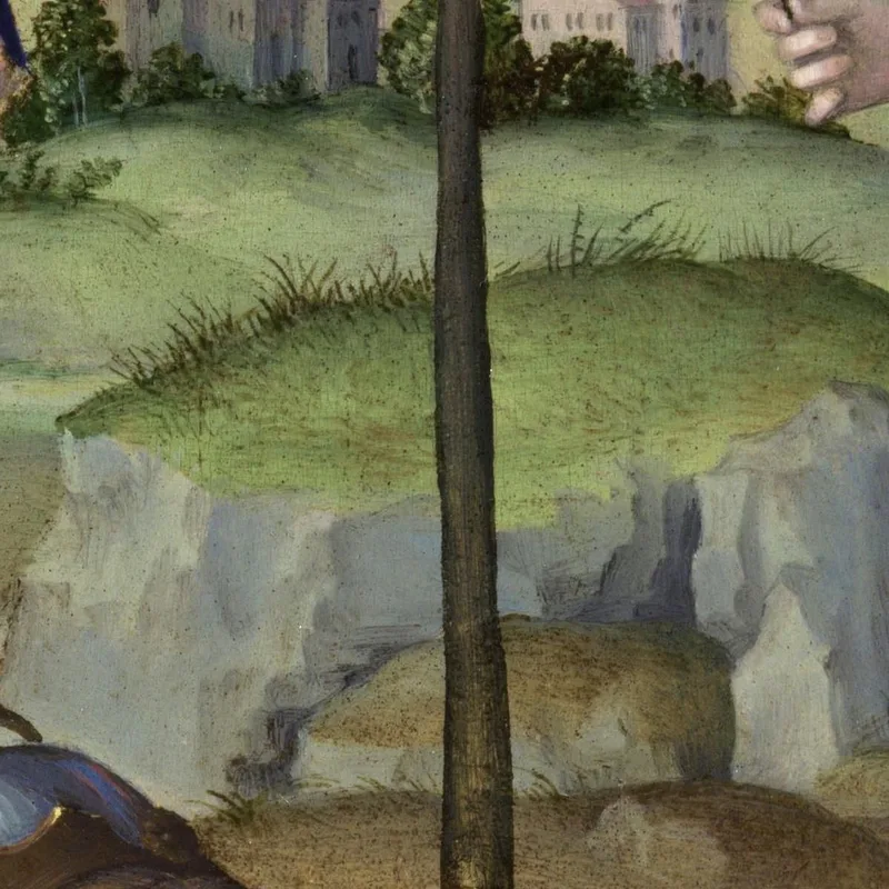 Eine Allegorie Der Vision Eines Ritters Raphael