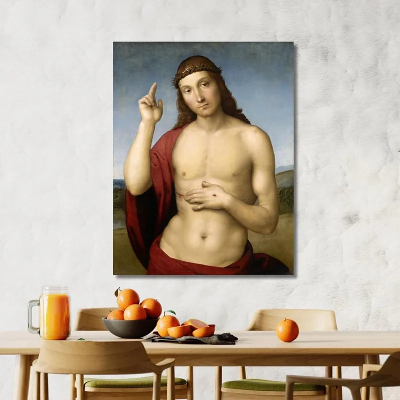 Le Christ Bénit La Paix Soit Avec Vous Raphael