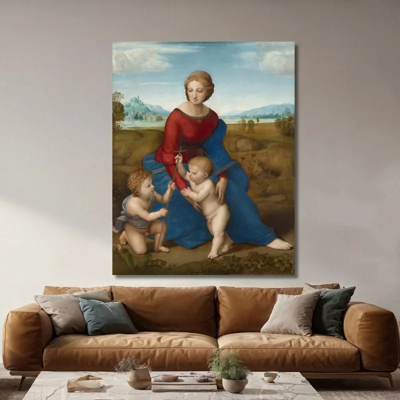 Madonna Auf Der Wiese Raphael
