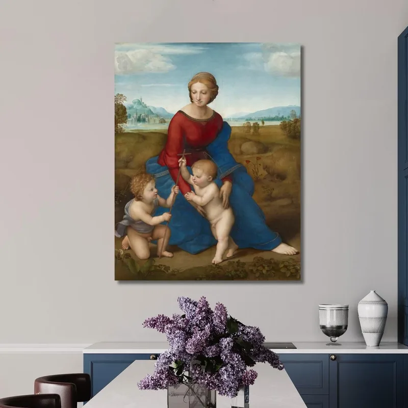 Madonna Auf Der Wiese Raphael