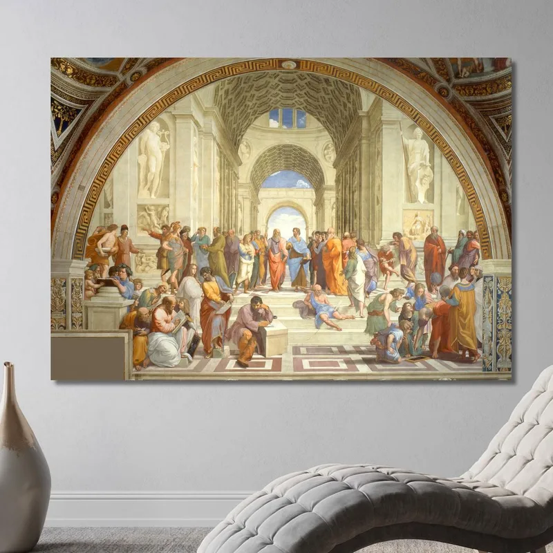 Scuola Di Atene Raffaello Sanzio