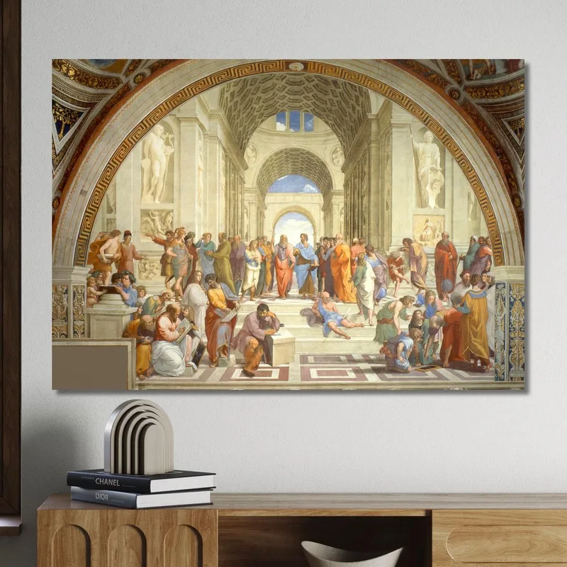 Scuola Di Atene Raffaello Sanzio