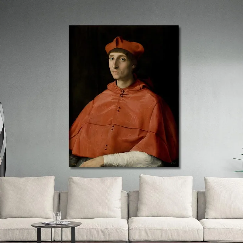 Ritratto Di Un Cardinale Raffaello Sanzio
