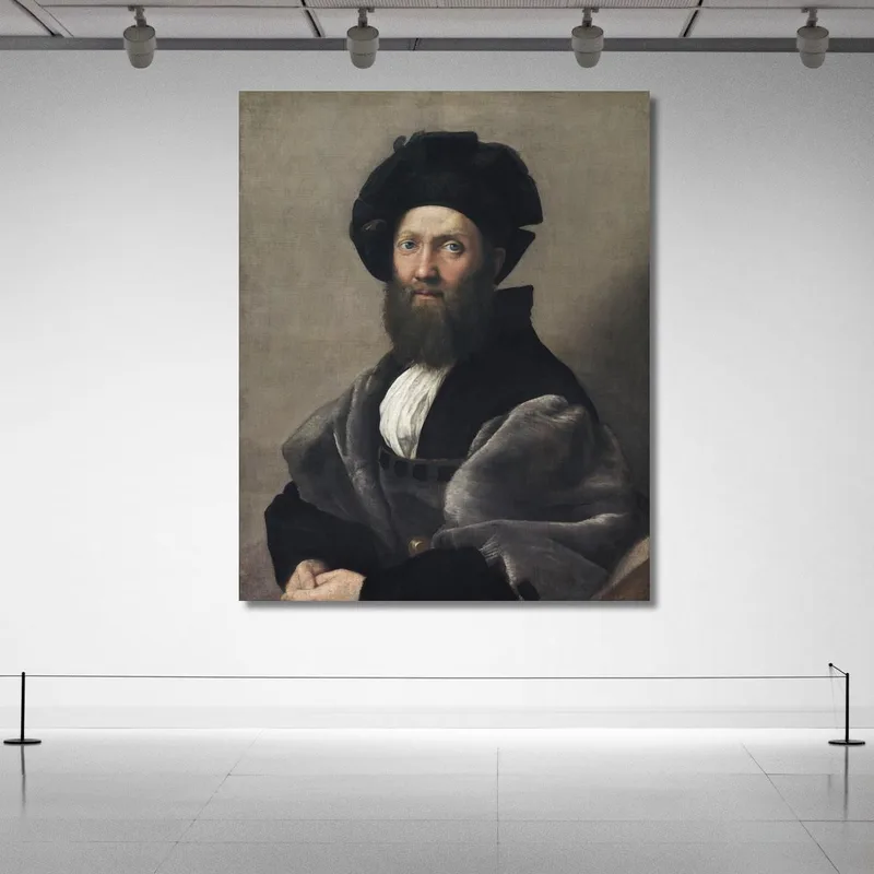 Porträt Von Baldassarre Castiglione Raphael