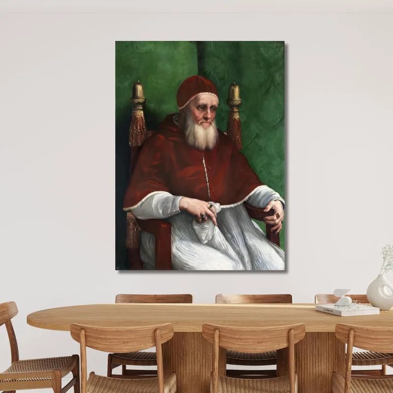 Porträt Von Papst Julius Ii. Raphael