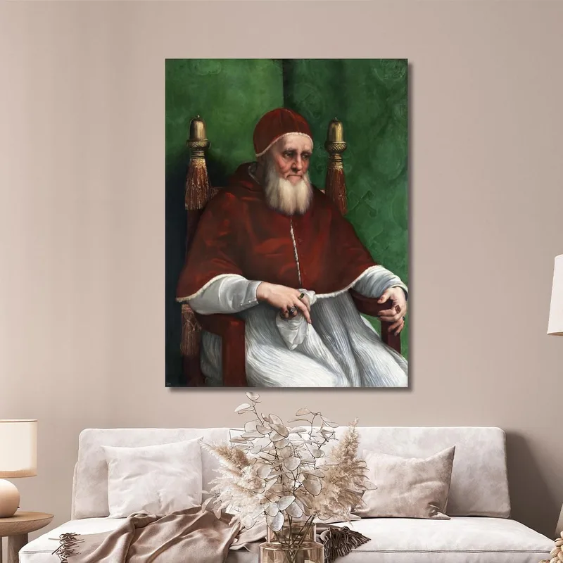 Porträt Von Papst Julius Ii. Raphael