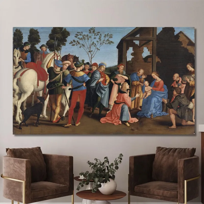 Die Anbetung Der Könige Raphael