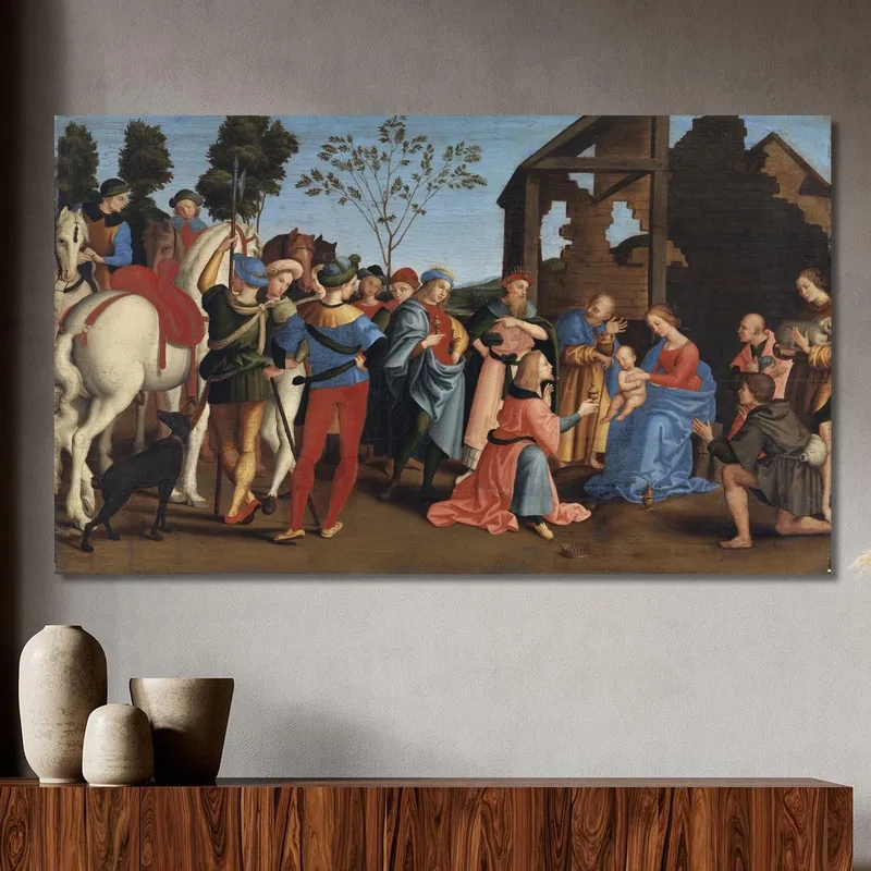 Die Anbetung Der Könige Raphael