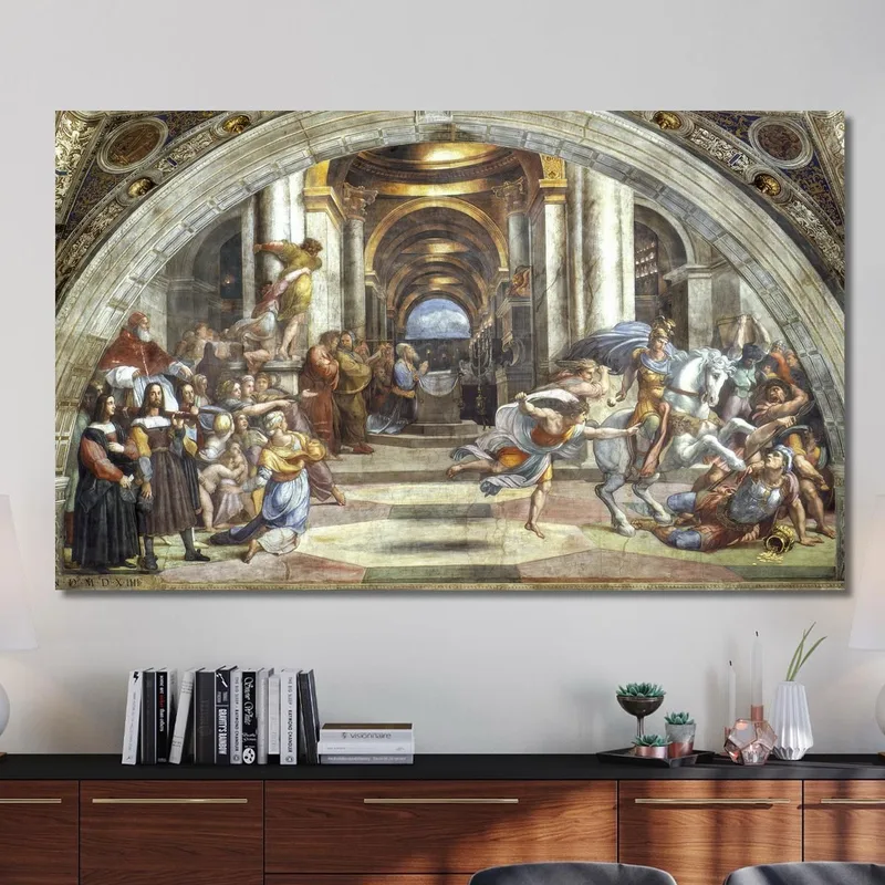 The Expulsion Of Heliodorus From The Temple Raphael