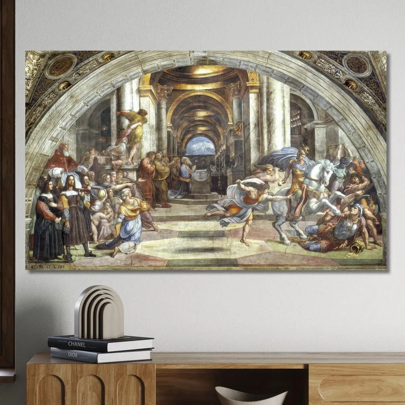 The Expulsion Of Heliodorus From The Temple Raphael