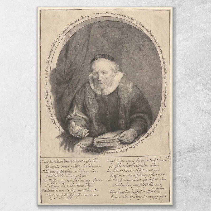 Jan Cornelis Sylvius Prediger 2 Rembrandt van Rijn