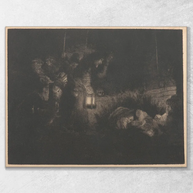 L'Adoration Des Bergers Une Pièce De Nuit Rembrandt van Rijn