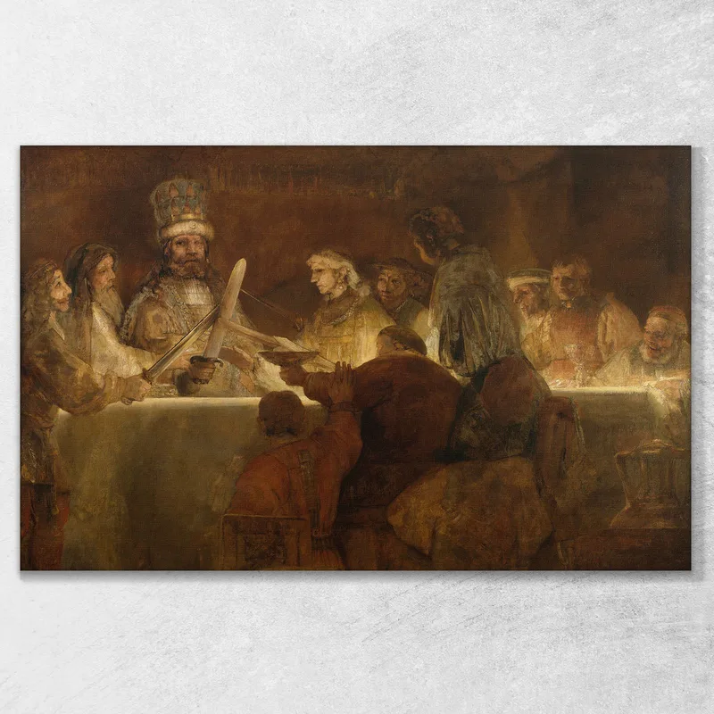 Die Verschwörung Der Bataver Unter Claudius Civilis Rembrandt van Rijn