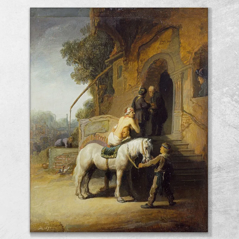 Le Bon Samaritain Rembrandt van Rijn