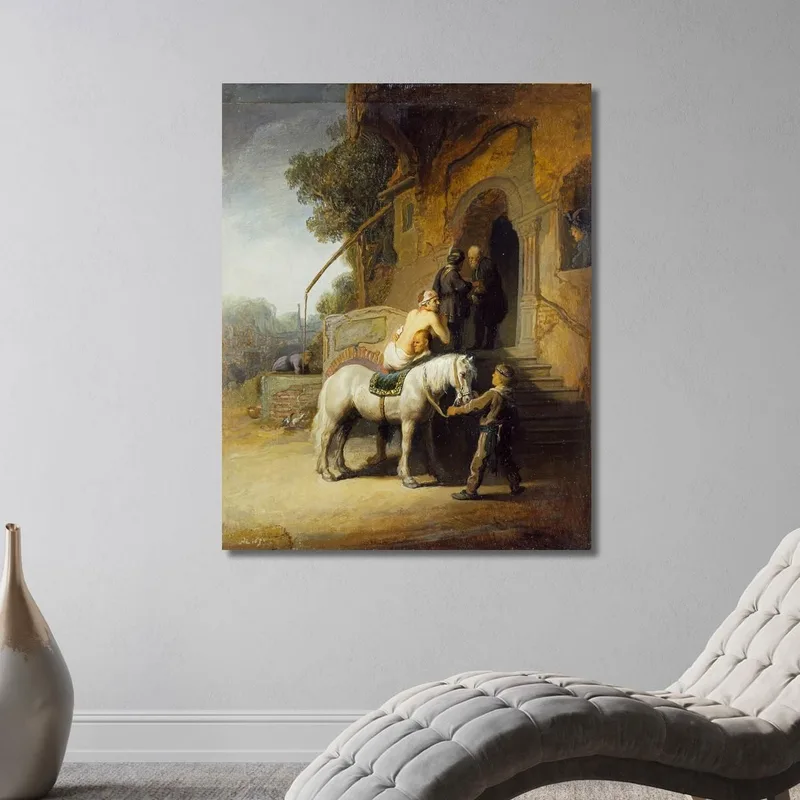 Le Bon Samaritain Rembrandt van Rijn
