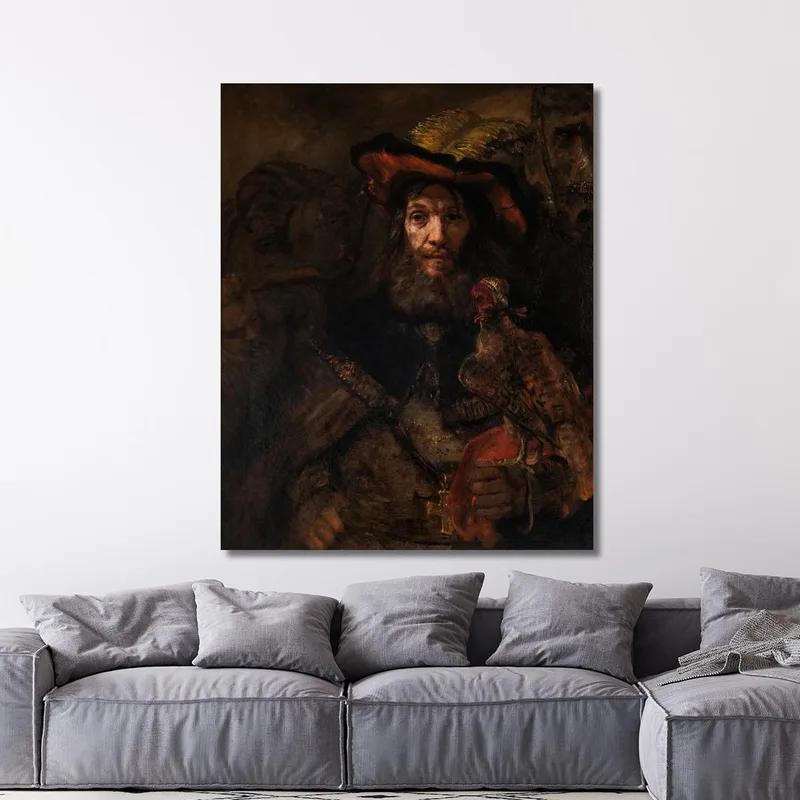 Der Ritter Mit Dem Falken Rembrandt van Rijn
