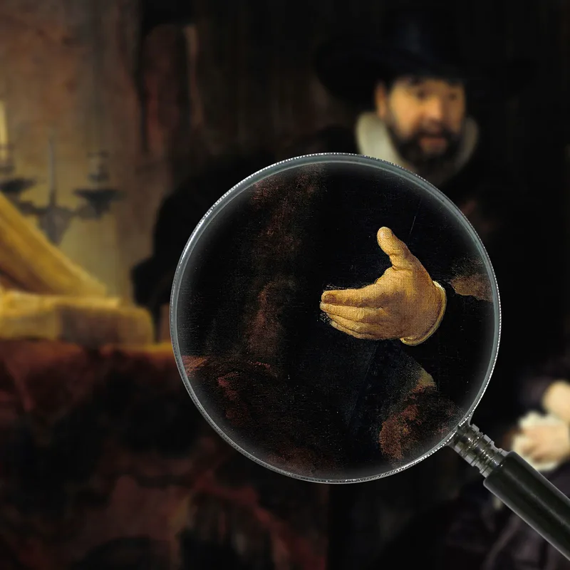 Le Prédicateur Mennonite Anslo Et Sa Femme Rembrandt van Rijn