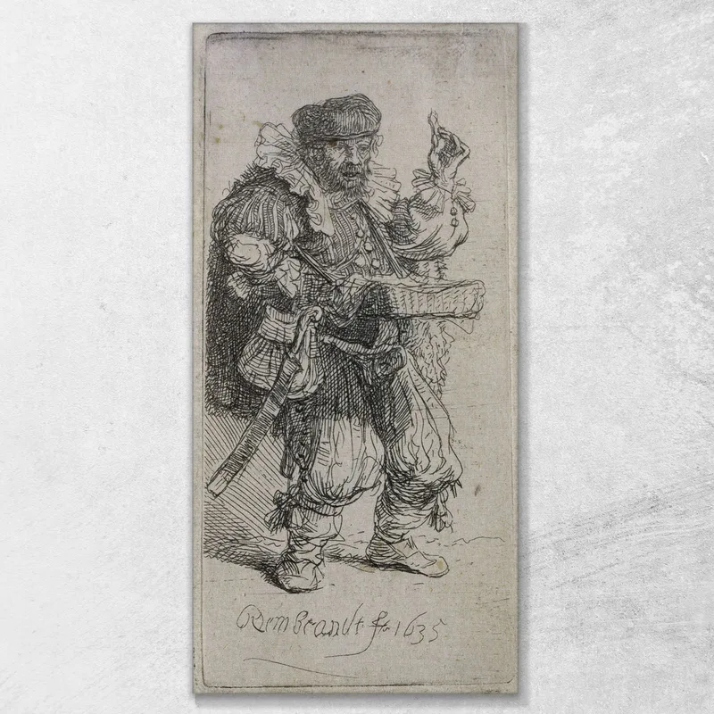 Le Charlatan Rembrandt van Rijn