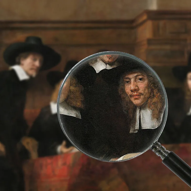 Die Probenentnahmebeauftragten Der Drapers Guild Rembrandt van Rijn
