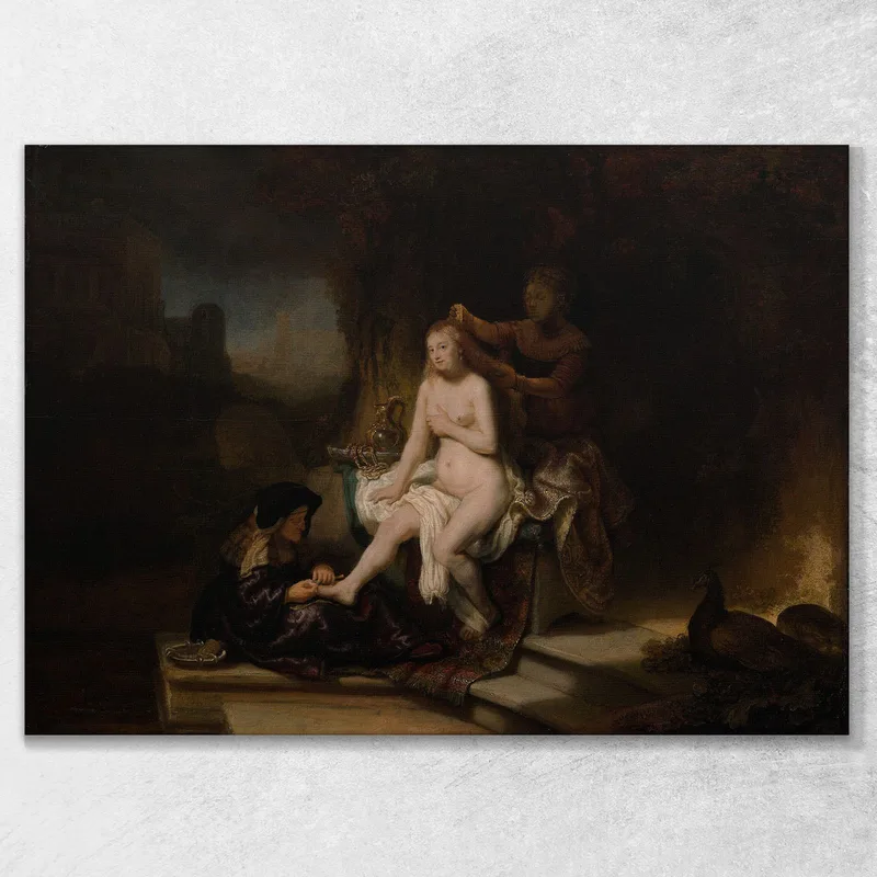 Les Toilettes De Bethsabée Rembrandt van Rijn