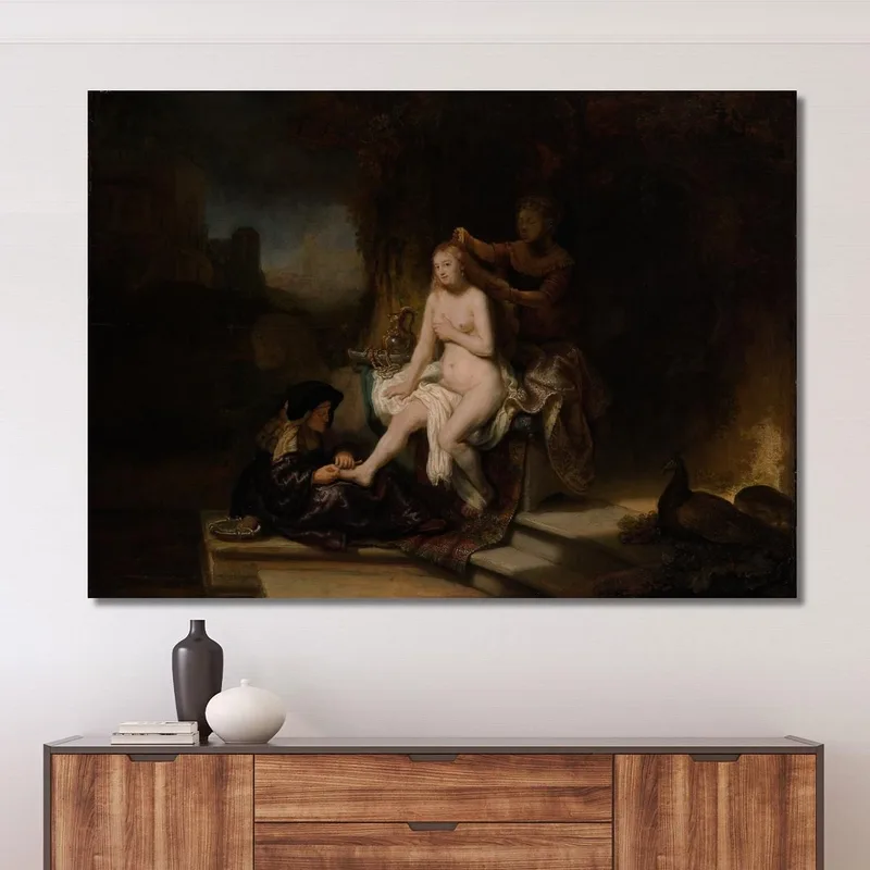 Les Toilettes De Bethsabée Rembrandt van Rijn