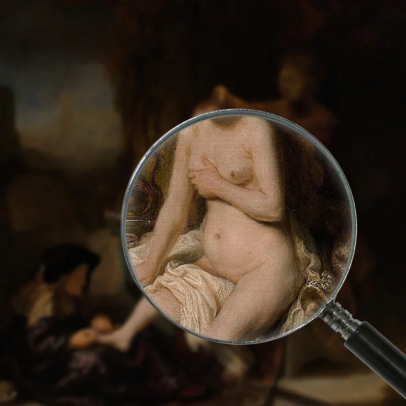 Les Toilettes De Bethsabée Rembrandt van Rijn