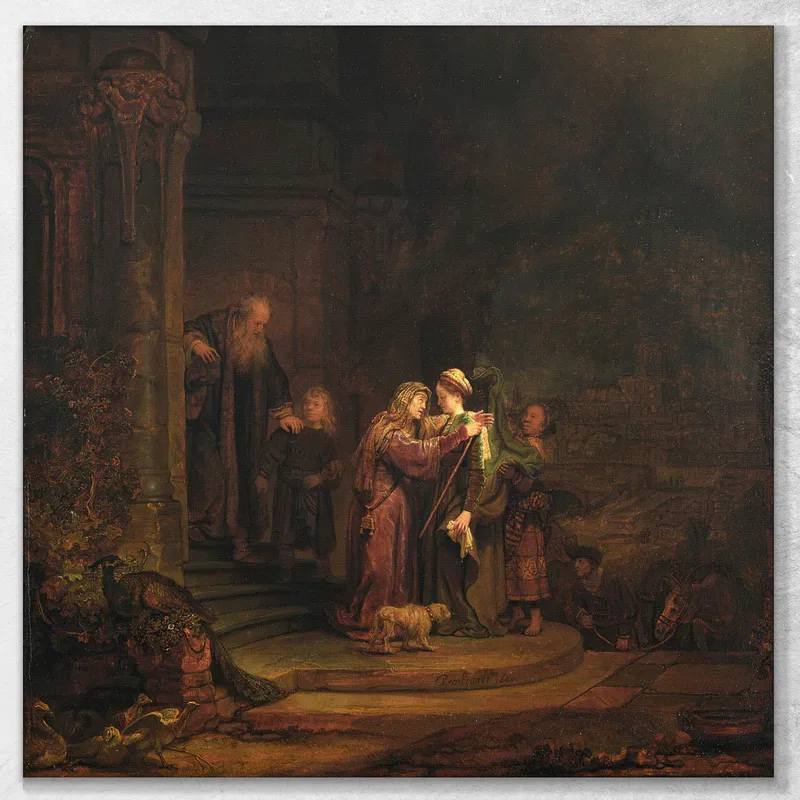 The Visitation Rembrandt van Rijn