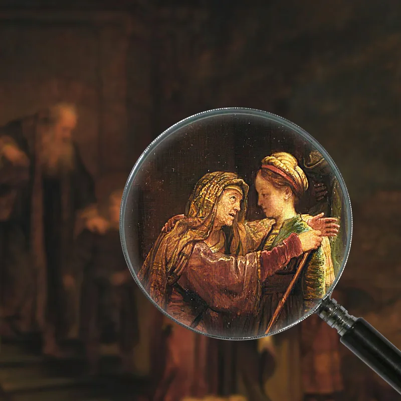 The Visitation Rembrandt van Rijn
