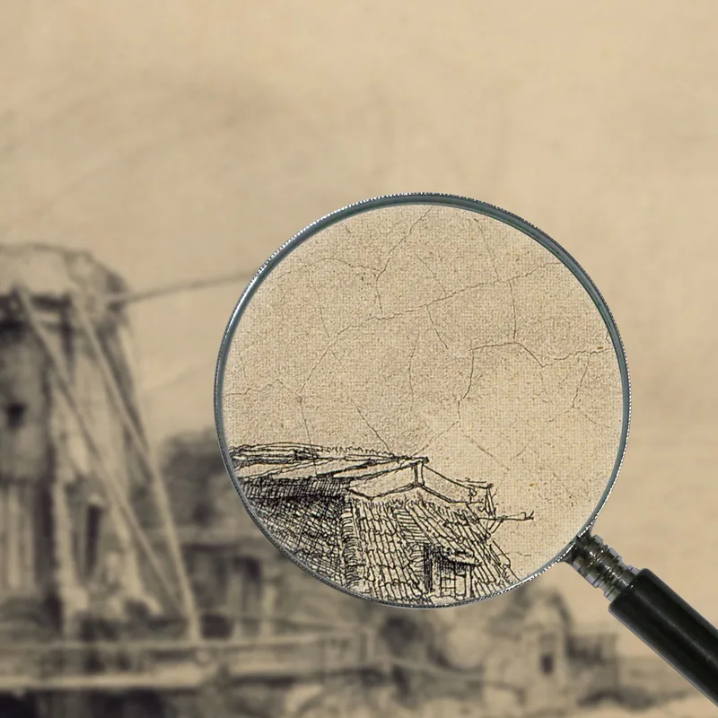 Le Moulin À Vent Rembrandt van Rijn