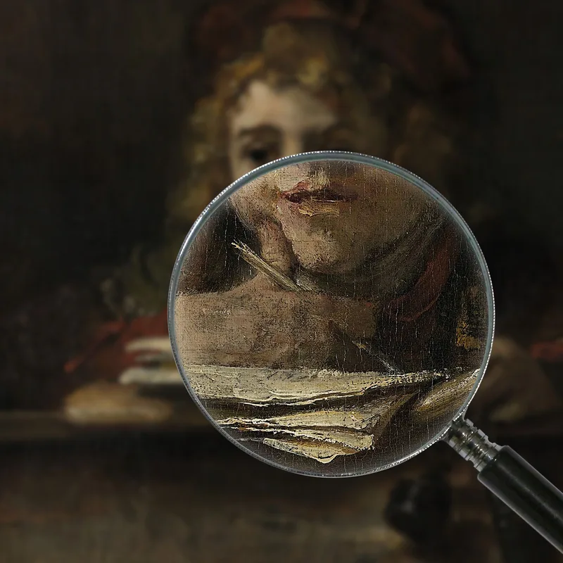 Titus An Seinem Schreibtisch Rembrandt van Rijn
