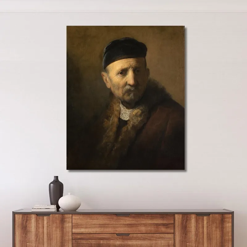Tronie Of An Old Man Rembrandt van Rijn