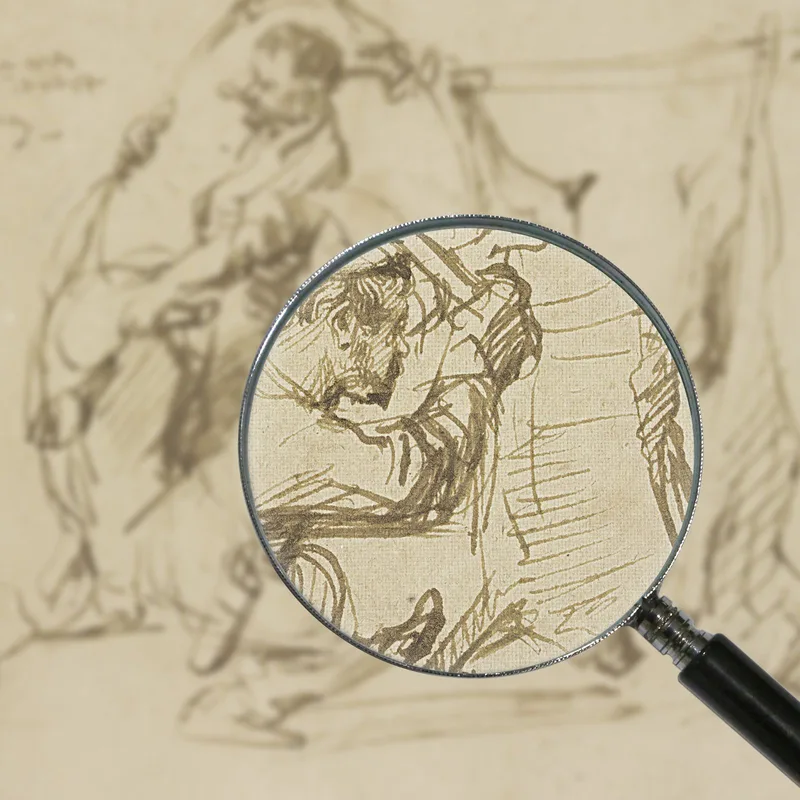 Deux Bouchers Rembrandt van Rijn