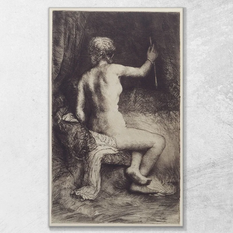 Woman With The Arrow Rembrandt van Rijn