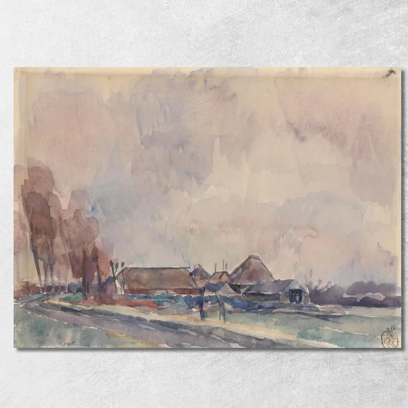 Amersfeld Amersfoort Rik Wouters quadro stampa su tela
