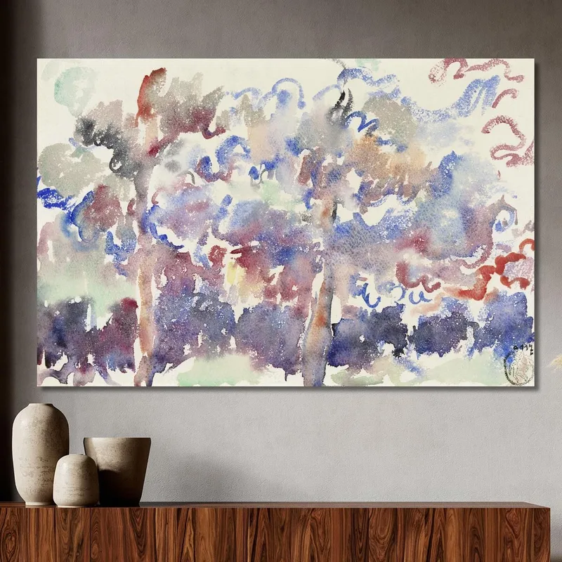 Paisaje Boitsfort Con Árboles Frutales En Flor Rik Wouters