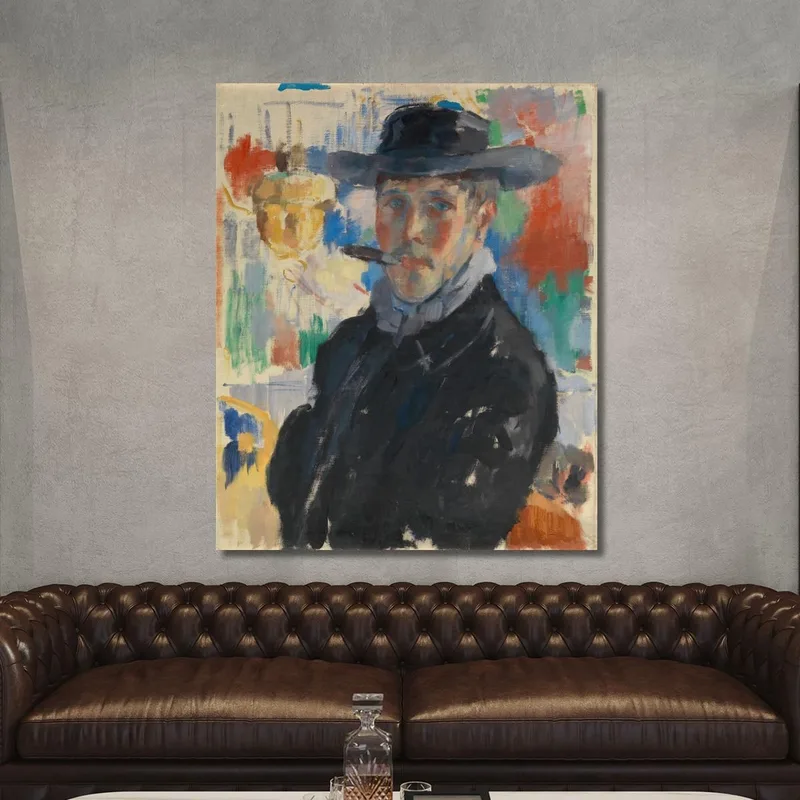 Autoritratto Con Sigaro Rik Wouters