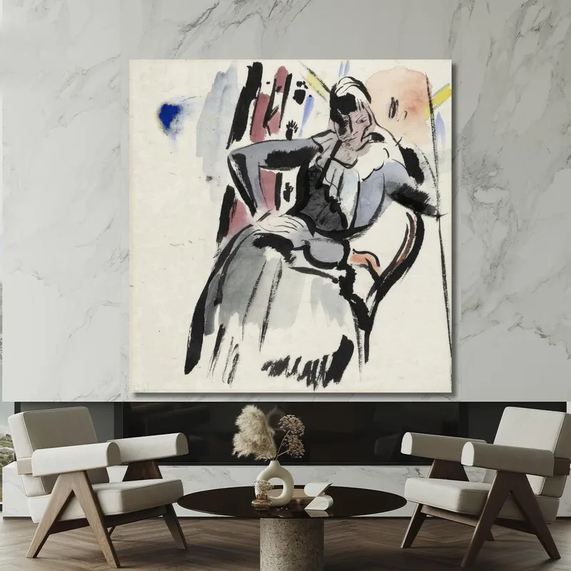 Donna Seduta Rik Wouters