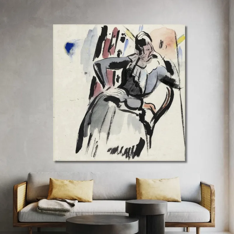 Donna Seduta Rik Wouters